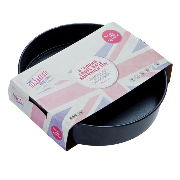 Great British Bakeware Round Loose Base Sandwich Tin