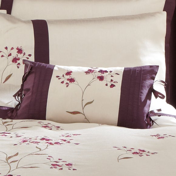 Plum Katherine Collection Filled Cushion