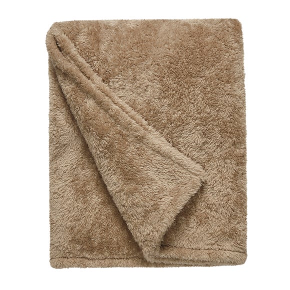 Teddy Bear Throw Dunelm