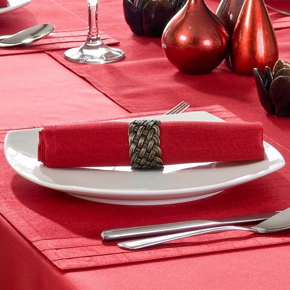 Red Spectrum Collection Pack of 4 Napkins
