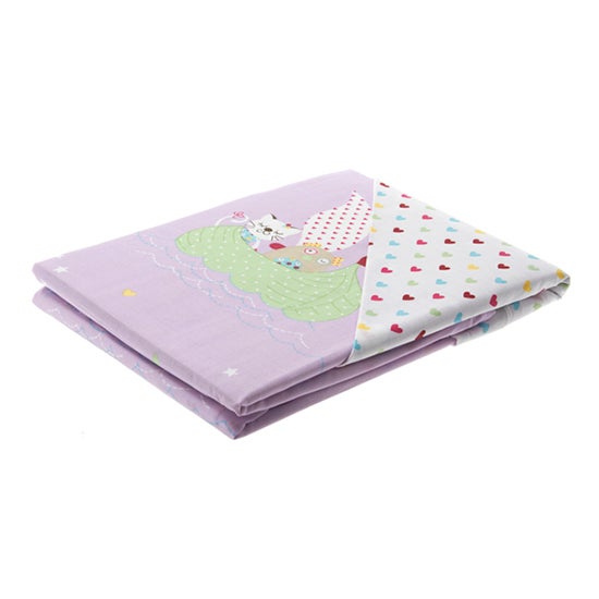 Kids Reversible Owls Duvet Cover Set