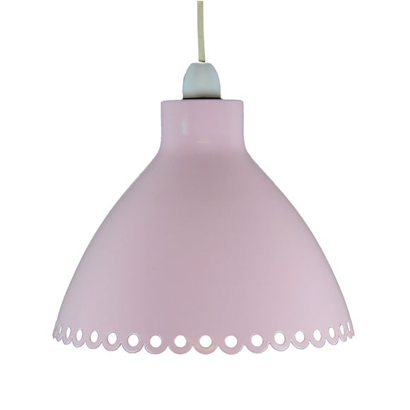Dusky Pink Florence Pendant Shade