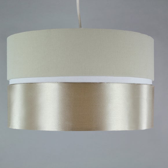 Toledo Satin Banded Shade