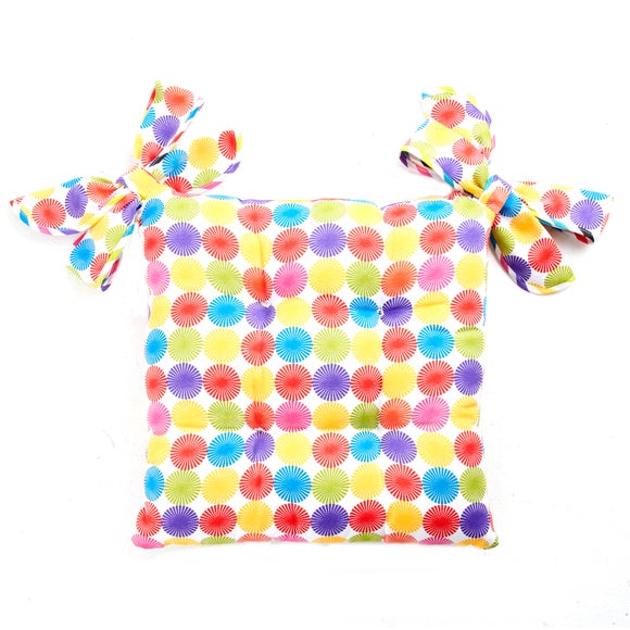 Spiral Stripe Seat Pad