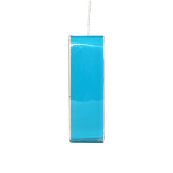 Teal Brights Collection Acrylic Light Pull and Cord