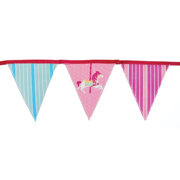 Kids Carousel Collection Fabric Bunting