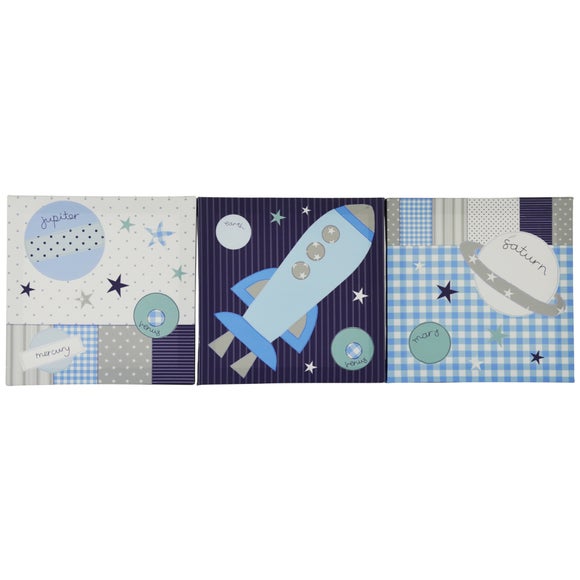 Space Mission Collection Set Of 3 Canvases