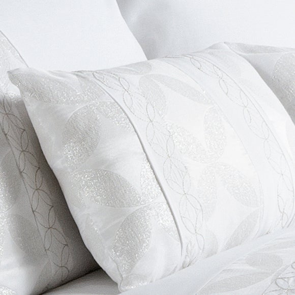 White Cosima Collection Boudoir Cushion
