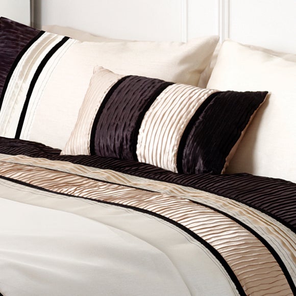 Black Manhattan Collection Boudoir Cushion