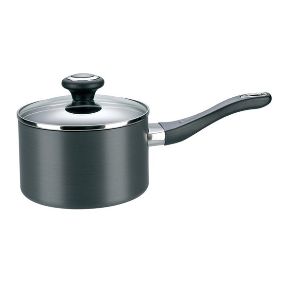 Prestige Hard Anodised Aluminium Saucepan
