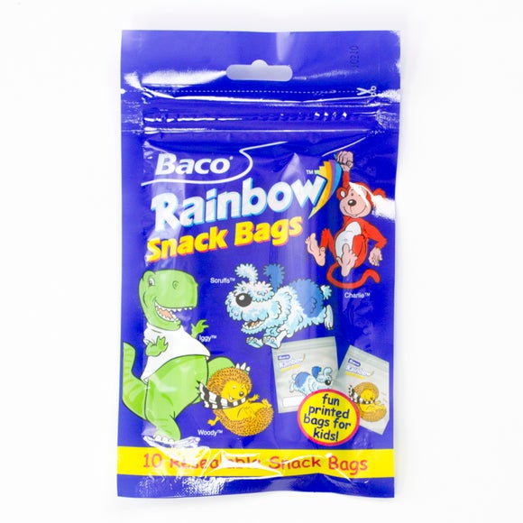 Baco Rainbow Snack Bags