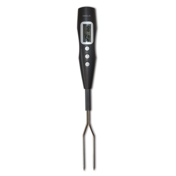 Hanson Digital Meat Fork and Timer Thermometer Dunelm