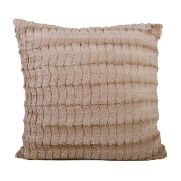 Deco Fur Filled Cushion Dunelm