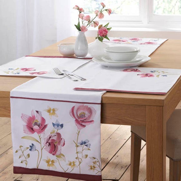 Floral Watercolour Collection Runner
