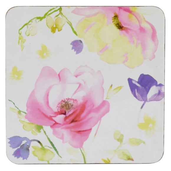 Floral Watercolour Collection Set of 4 Coasters