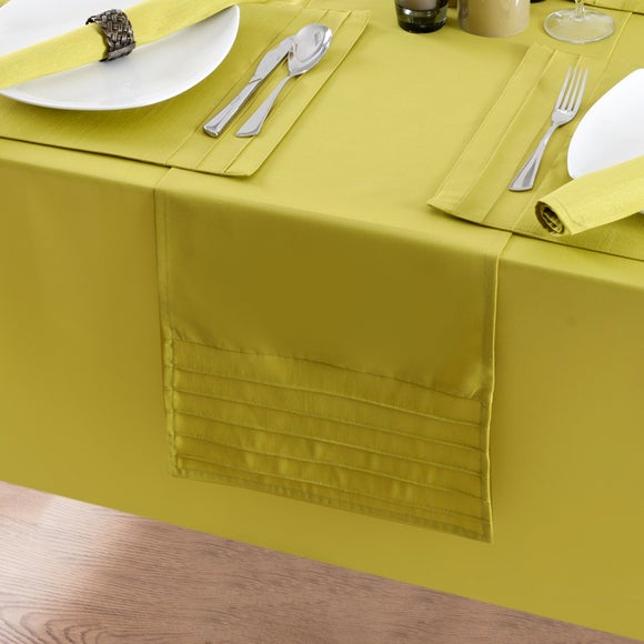 Lime Spectrum Collection Table Runner