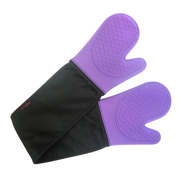 Purple Spectrum Collection Silicone Double Oven Glove
