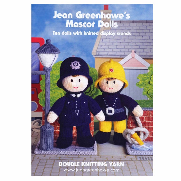 Patons Jean Greenhowe's Mascot Dolls Knitting Book
