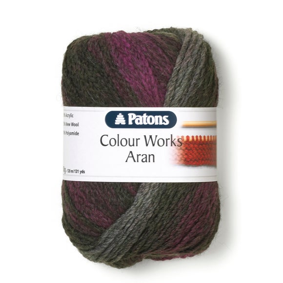 Patons Colour Works 50g Aran Yarn