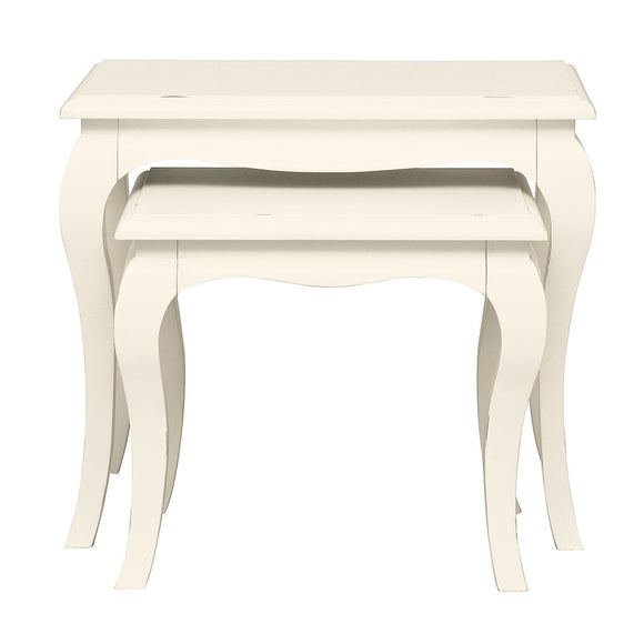 Florence White Nest of Tables