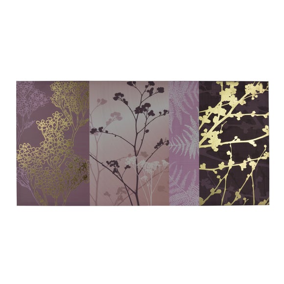 Cow Parsley Foil Canvas
