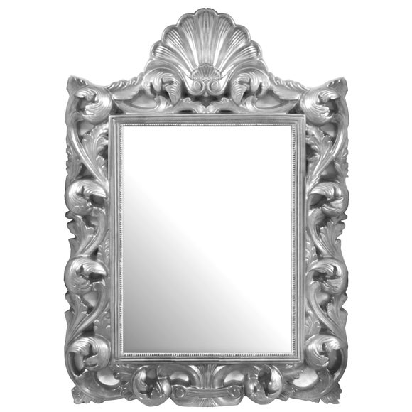 Swirl Framed Mirror
