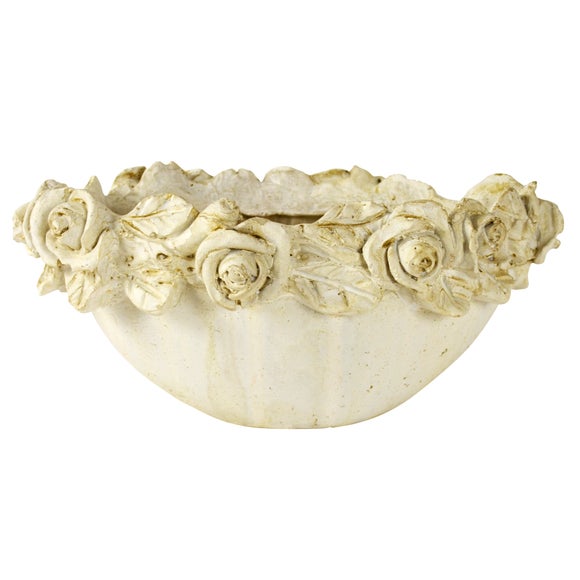 Room in Bloom Collection Rose Oval Bowl