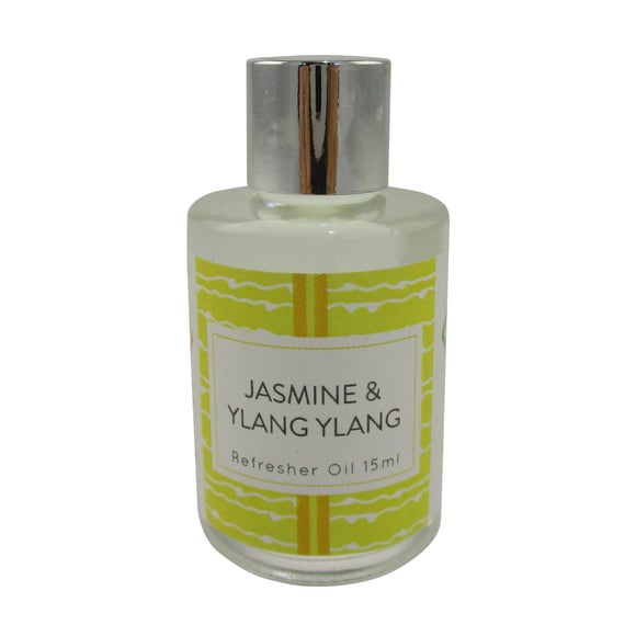 Jasmine and Ylang Ylang 15ml Refresher Oil Dunelm