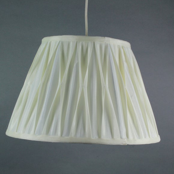 Dorma Abbey Pinch Pleat Pendant Shade