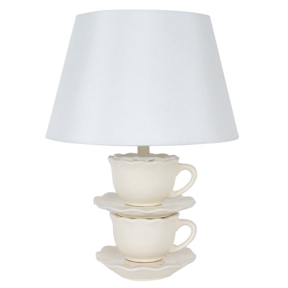 Cups And Saucers Table Lamp