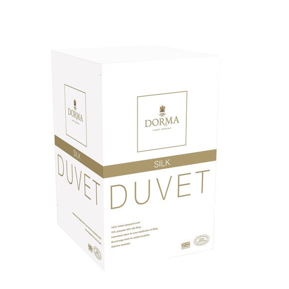 Dorma 13.5 Tog Silk Duvet