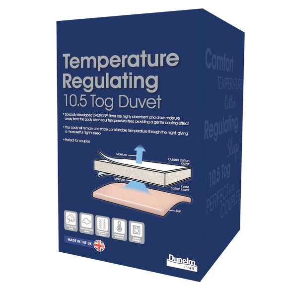 10.5 Tog Temperature Regulating Duvet Dunelm