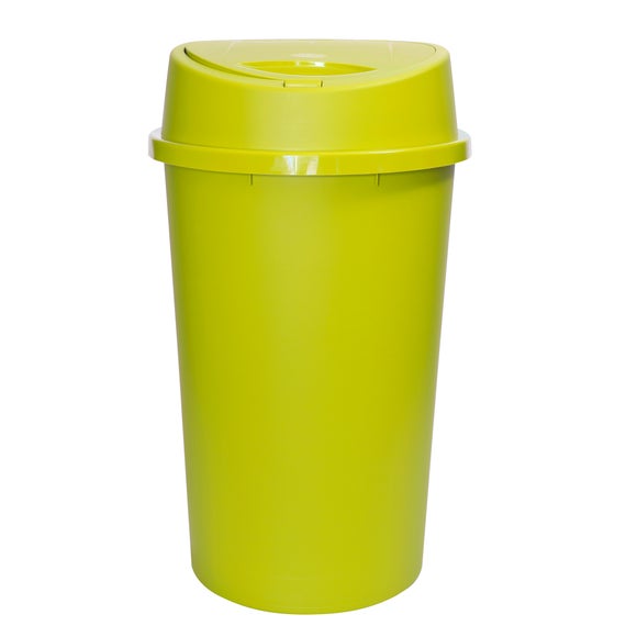 Spectrum Lime 45 Litre Touch Bin Dunelm