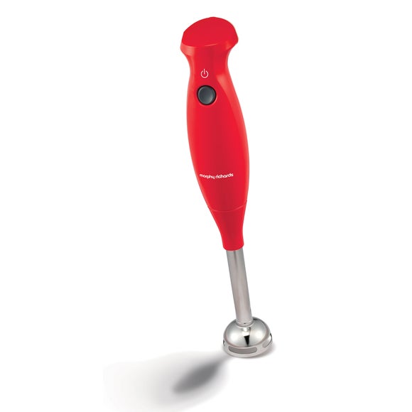 Red Morphy Richards Accents Hand Blender