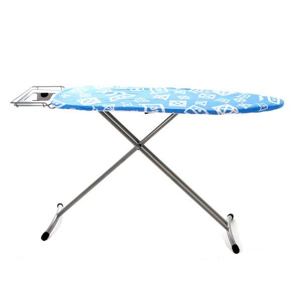Midas Washing Instructions Blue Ironing Board