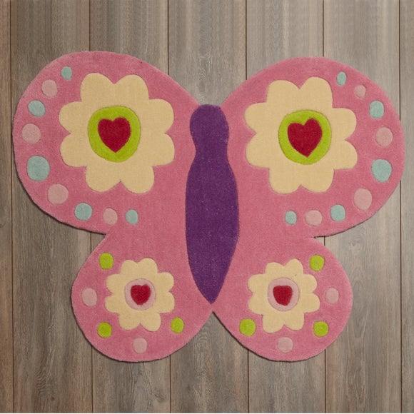 Kids Butterfly Rug
