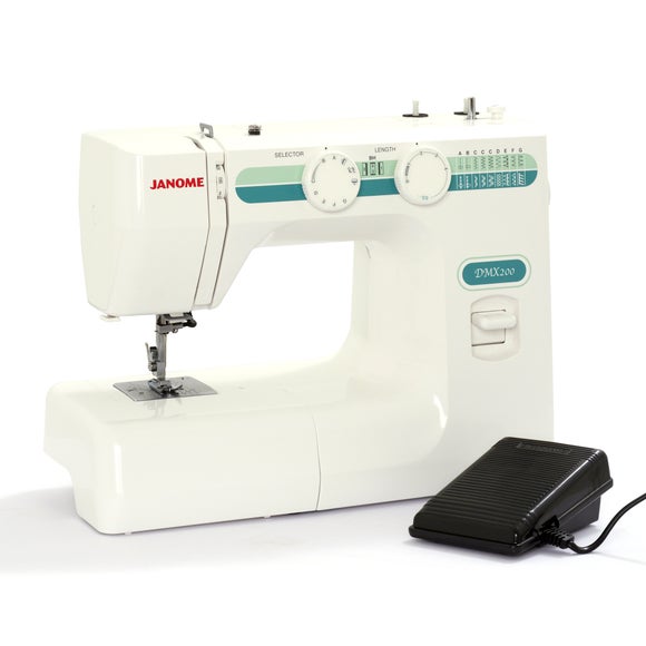 Janome DMX200 Sewing Machine Dunelm