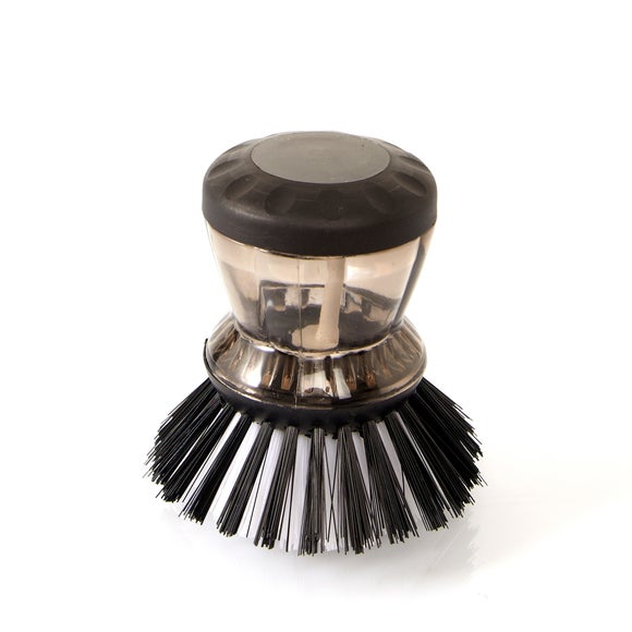 Dish Brush with Liquid Dispenser
