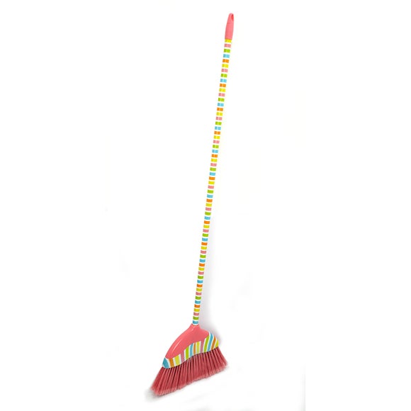 Patterned Angled Broom