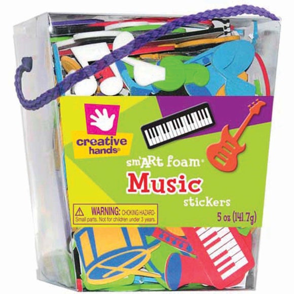 Creative Hands Music Sticker Tub