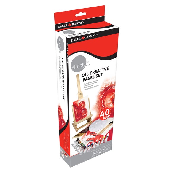 Daler Rowney Oil Mini Easel Set