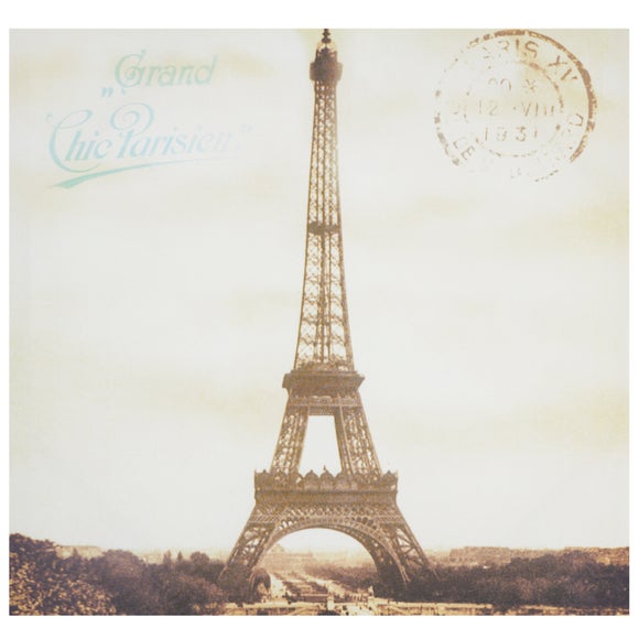 Paris Travel Scenes Printed Canvas