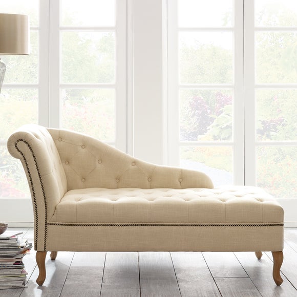 Cream Collette Chaise Longue