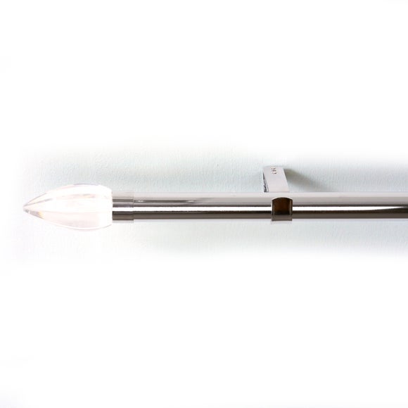Ontario Collection Chrome Curtain Pole