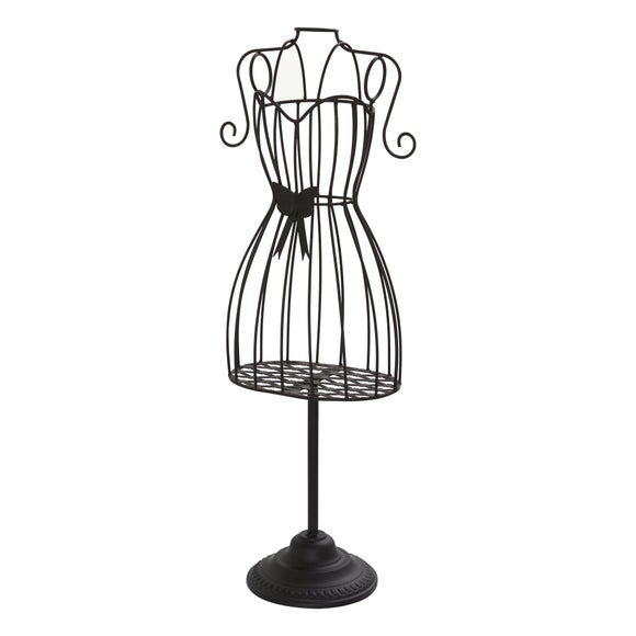 Wire Mannequin with Bow