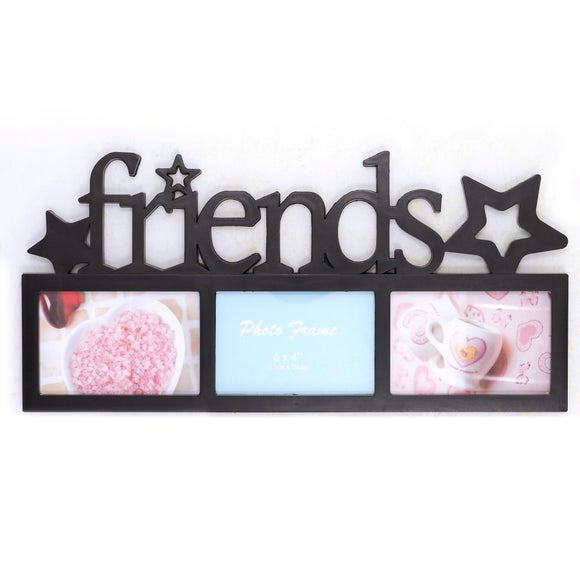 Friends 3 Aperture Photo Frame
