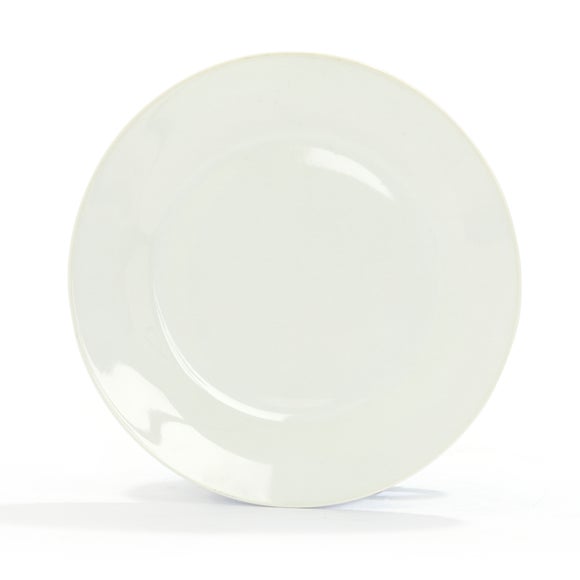 White Cirque Round Side Plate