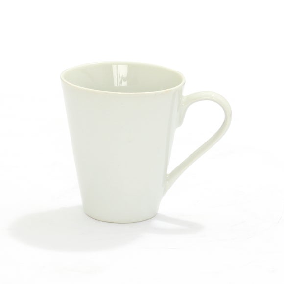 White Cirque Round Mug