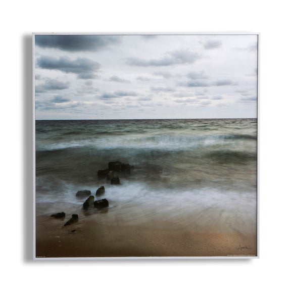 Ocean Tide Framed Canvas
