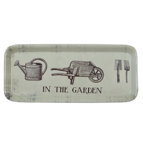 Rockwood House Collection In The Garden Melamine Tray